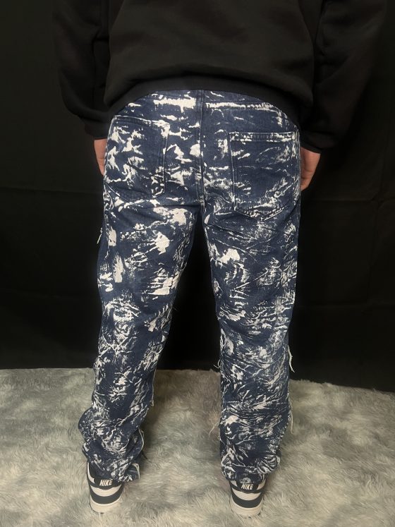 JEANS RIPPED BLU - immagine 2