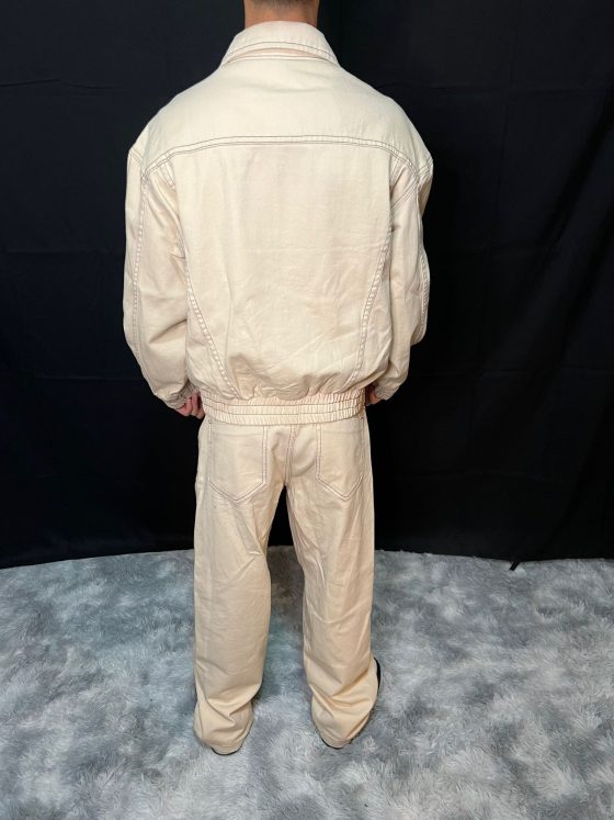 COORDSET JEANS BEIGE - immagine 2