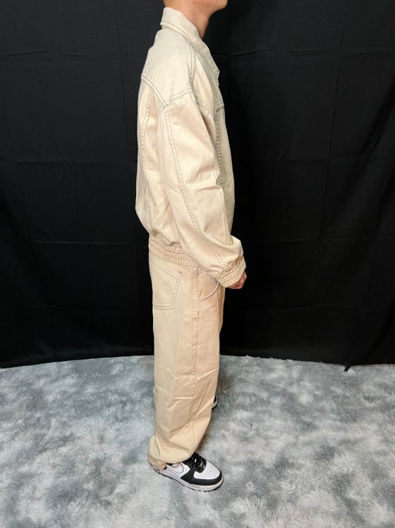 COORDSET JEANS BEIGE - immagine 3