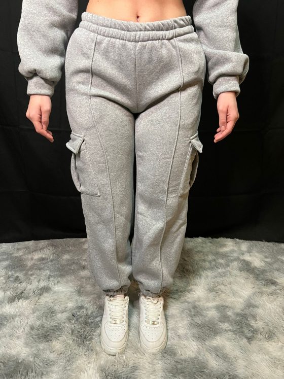 COMPLETO DONNA CARGO GRIGIO - immagine 3